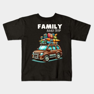 FAMILY ROAD TRIP Kids T-Shirt